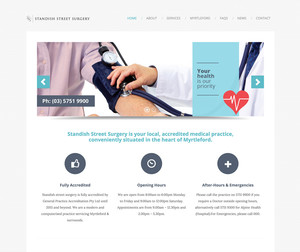 Sarah Jee Web Design Pic 5 - Website Design Development for Standish Street Surgery