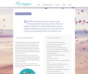 Sarah Jee Web Design Pic 2 - Website Design Development Logo Design for Mindfulness Perth