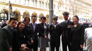 Chen Shan Lawyers Pic 2 - Chen Shan Lawyers Team at the Royal Australian Navys International Fleet Review 2013