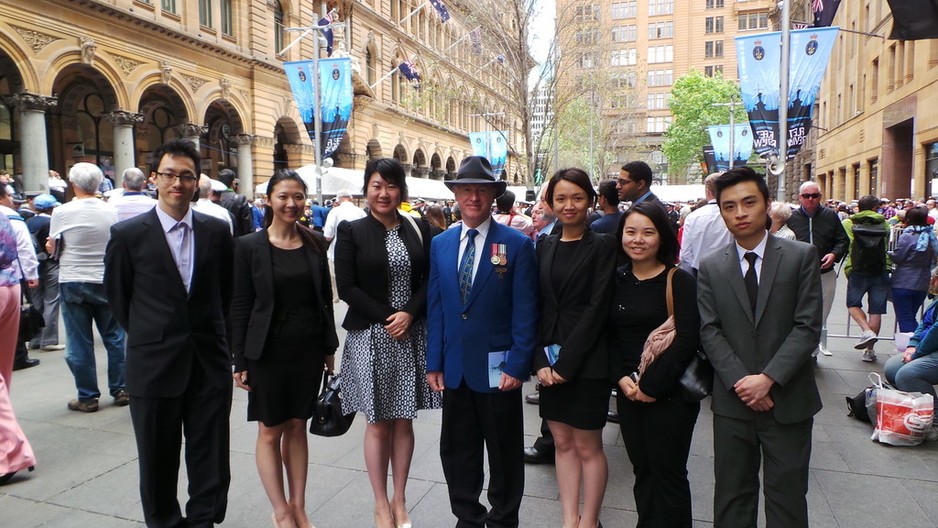 Chen Shan Lawyers Pic 1 - Chen Shan Lawyers Team at the Royal Australian Navys International Fleet Review 2013