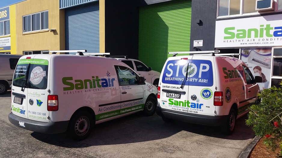 Sanitair Mackay Pic 1 - Air Conditioning Cleaning Sanitising Specialists