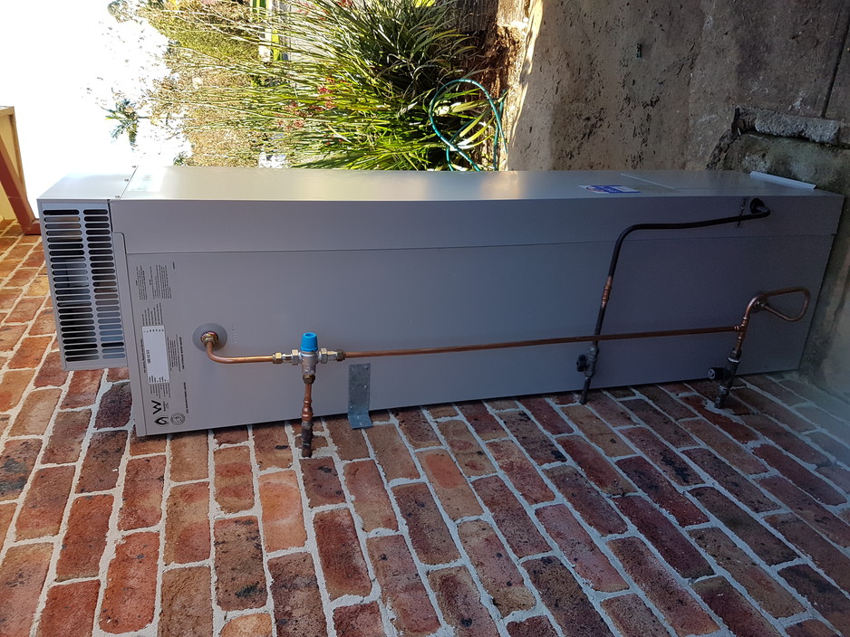 JM Plumbworks Pic 1 - New Thermann 170l natural gas storage unit installed in narellan This unit is top of the glass in efficiency