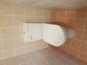 JM Plumbworks Pic 4 - Installed this beautiful back to wall toilet suite in a newly built power room under the house in the garage