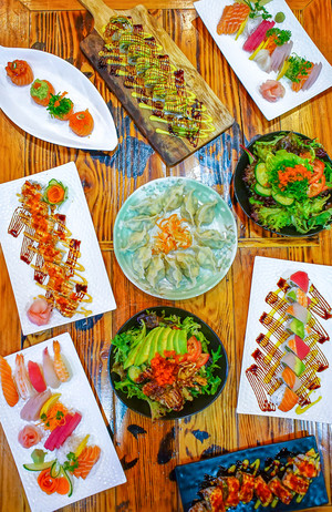 Noodle & Dumpling Canteen Pic 3 - Table spread