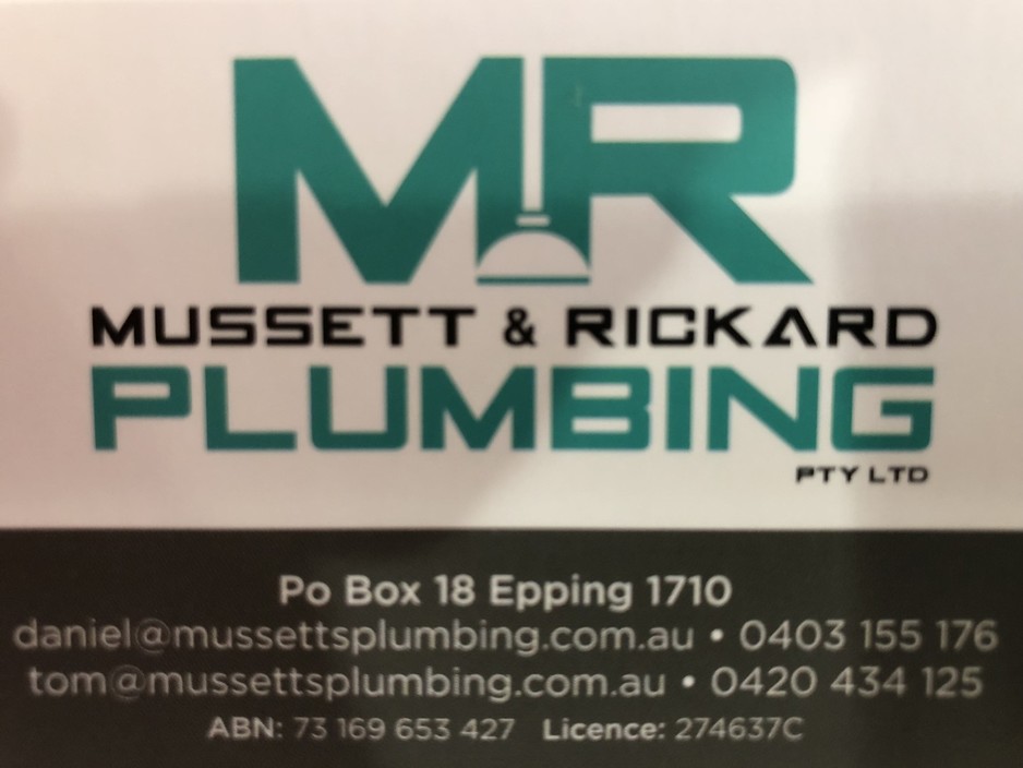 Mussett & Rickard Plumbing Pic 1