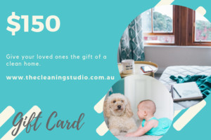 The Cleaning Studio Pic 5 - Gift cards are available in any denomination Check our website and share the gift of a clean home wwwthecleaningstudiocomaugift