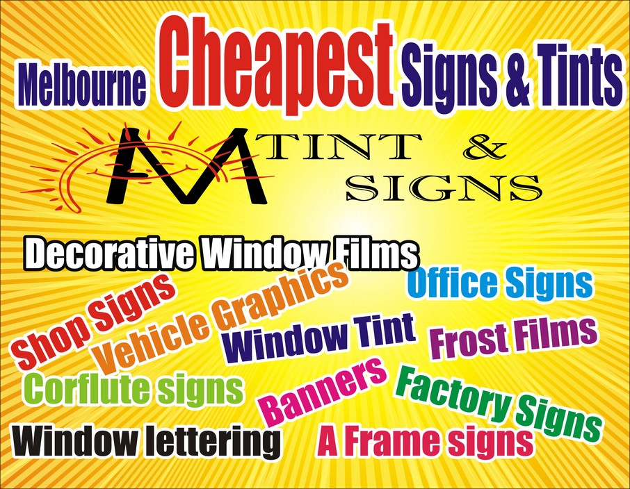 AM Tint & Signs Pic 1