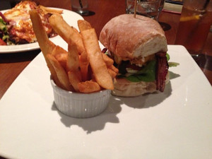 Brandon Hotel Pic 3 - Burger and fries