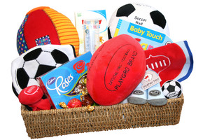 Hobby Hampers Pic 5 - Super Sports Baby Basket