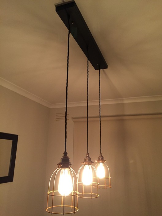 CAELECTRICS Pic 1 - Custom pendant fitting