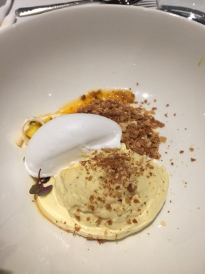 The Boat House By The Lake Pic 5 - Coconut sorbet mango mousse