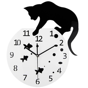 Meowii And Purr Pic 2 - Cat Clock