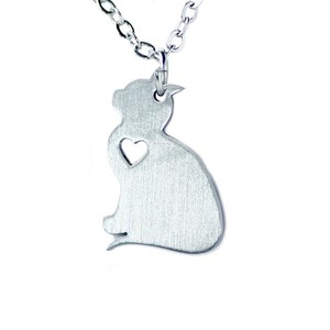 Meowii And Purr Pic 5 - Sterling Silver Cat Necklace