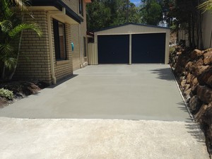 Ideal Concrete Solutions Pic 3 - Driveway extention