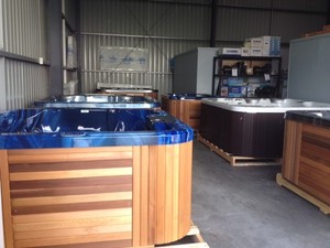 Always Clear Pools N Spas Pic 3 - Stunning range of Sapphire spas in store