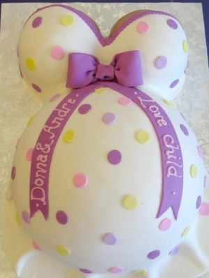 The Perfect Cake Pic 3 - Baby shower cake