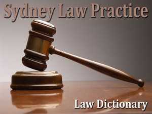 Lawyer Sydney Pic 2 - Law Dictionary