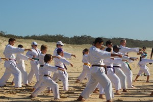 Shotokan Karate Sunshine Coast Pic 3 - Camp training