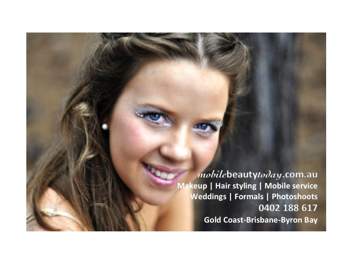 MobileBeautyToday.com.au Pic 1 - Gold Coast Hair and Makeup Artist Mobile