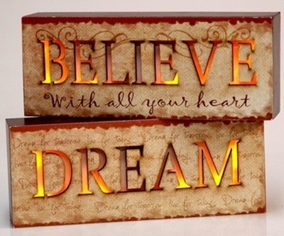 Ladyraven's Homeware & Gifts Pic 1 - Believe Dream