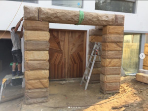 Congineering Pic 4 - Sandstone porch