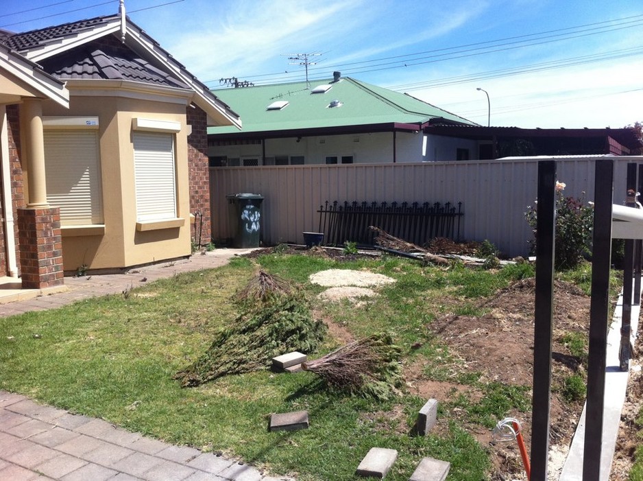 Perpetual Landscape and Design Pic 1 - Woodville South Frontyard Before