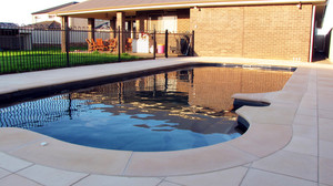 NOBLE LANDSCAPES Pic 4 - Pool Coping