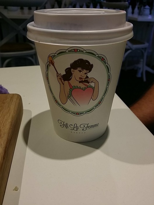 Fifi La Femme Pic 1 - distinctive Fifi La Femme coffee cup