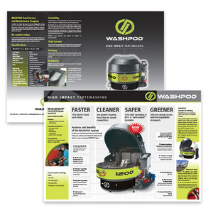 Oneide Design Pic 5 - Washpod Marketing Materials