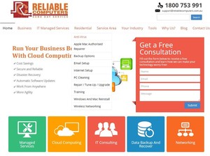 Elegant Web Design Pic 4 - Reliable Computers