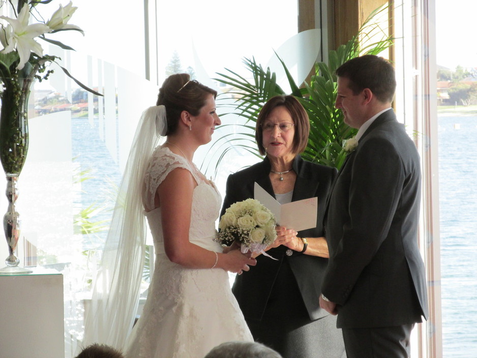 A Angelic Weddings Pic 1 - Katrina and Cory at The Lakes Resort Function Centre 2013