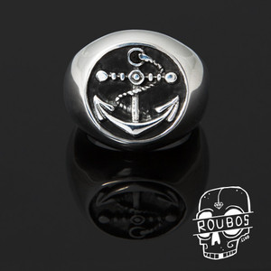 Roubos Club Pic 3 - Mens Sailor Signet Ring