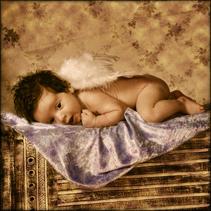 Wright Dale Portrait Maker Pic 3 - Child Angel Cherub style