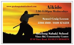 Geelong Sabaki School Pic 3 - Aikido the Art of Harmony