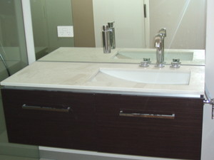 Jades Bathroom Updates Pic 5 - wallhung vanity