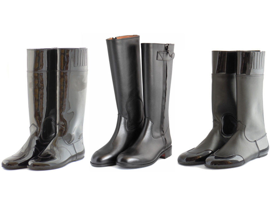 Murtagh Riding Boots Pic 1 - High Quality Australian Jockey Race Boots Track Boots and Leather Shaft Race Boots