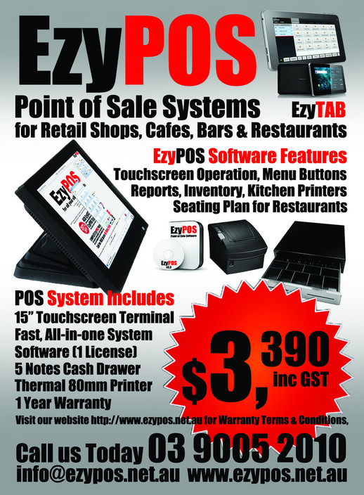 ExSET Holdings Pty Ltd Pic 1 - EzyPOS Point of Sale Systems