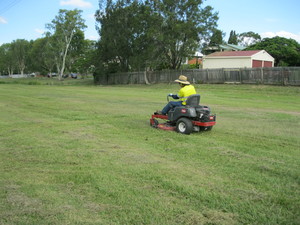 Tidy Place Pic 5 - Ride on mowing