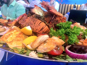 Georges Steak & Seafood Restaurant Pic 3 - Seafood platter