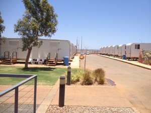 King Caravans Pty Ltd Pic 3 - Kingvan workforce accommdoation at Port Hedland caravan park