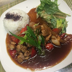 Japanese Nights at Blue Parrot Pic 2 - Chicken Teriyaki