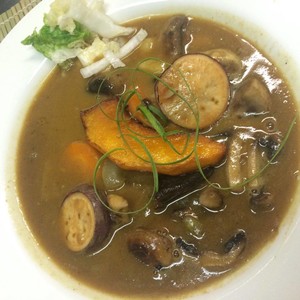 Japanese Nights at Blue Parrot Pic 4 - Japanese Mushroom Vege Curry V