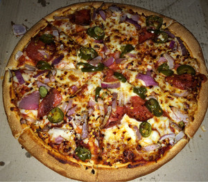 Domino's Pizza Pic 2 - Spicy Pepperoni Pizza