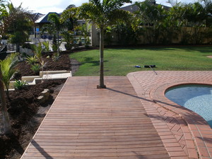 JRG Carpentry Pic 3 - Hardwood deck built by JRG CARPENTRY