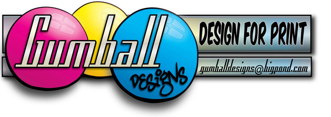 Gumball Designs - Freelance Graphic Design Pic 1