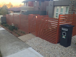 Callum's Carpentry Services Pic 5 - Aluminium front fence Mount Waverley