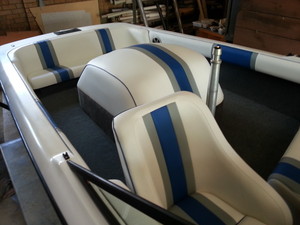 Finney Motor Trimming Pic 3 - Boat Seats