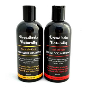 Dreadlocks Naturally Pic 3 - Our very own dreadlock shampoo range Choose from Naturally Knot or Lock Up Fast