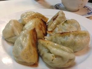 Chinese Dumpling & Noodles House Pic 5 - panfried veg dumplings