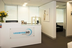 Vanishing Ink - Tattoo Removal Clinic Pic 2 - Vanishing Ink Reception